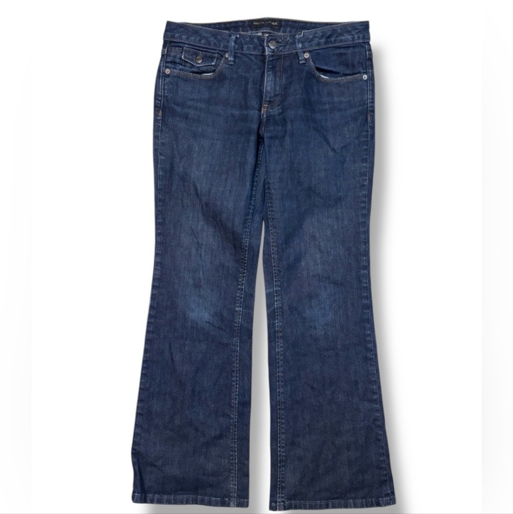 BANANA REPUBLIC Dark Wash Low Rise Flare Jeans 28/6S